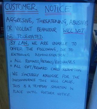 Illustration for article titled GAME Stores Stop Refunds, One Asks Customers Not to be Violent
